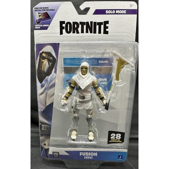 Fortnite FUSION (XEV) 4" Articulated Figure w/ Code Series 23 240 Solo Mode 2023 - Picture 1 of 9